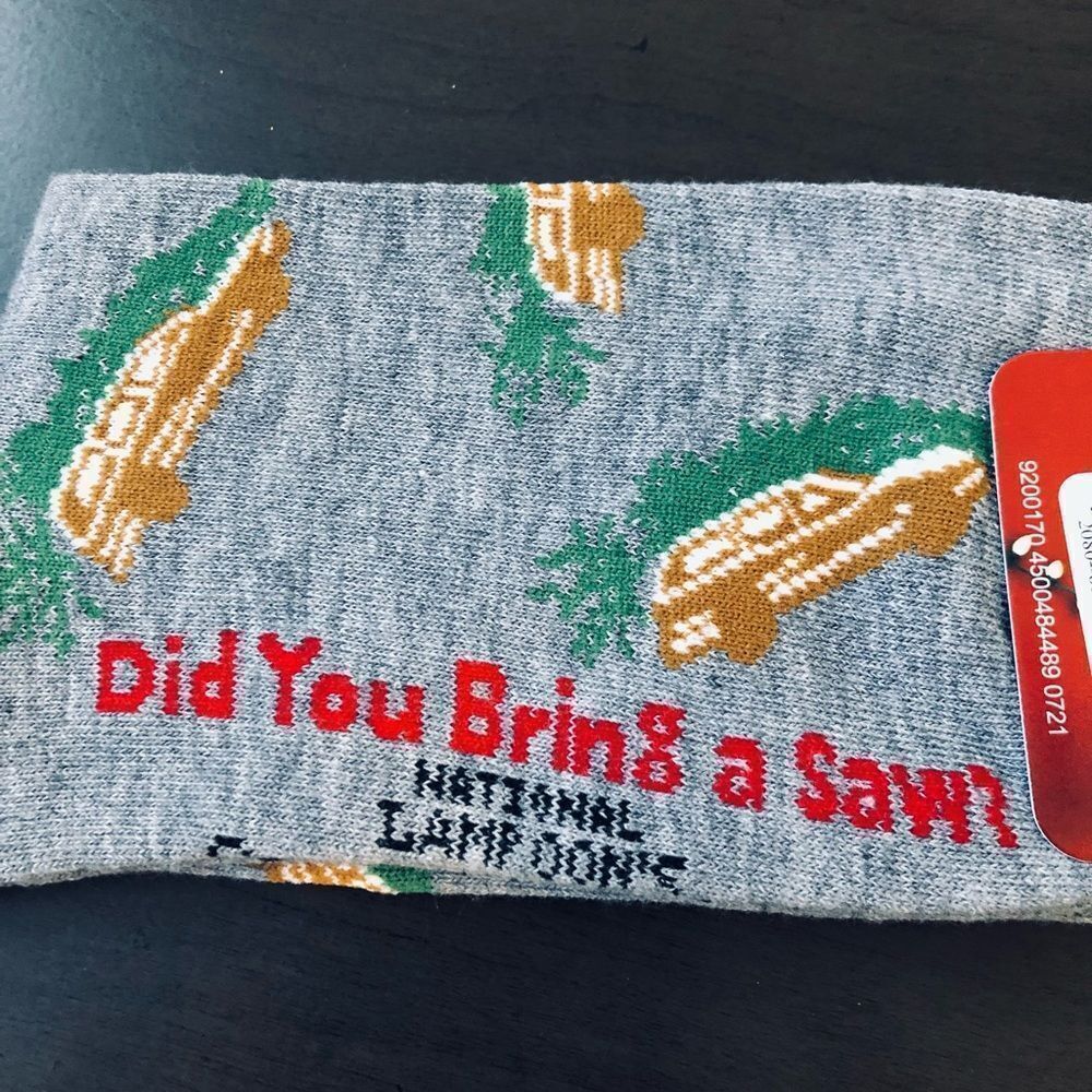 National Lampoon Christmas Griswold Family Vacation Fun Socks - Picture 3 of 3